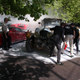 Image for article titled Burning Bentley Almost Kills A Ferrari Enzo At The Concorso